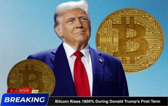 Bitcoin Rises 1900% During Donald Trump’s First Term