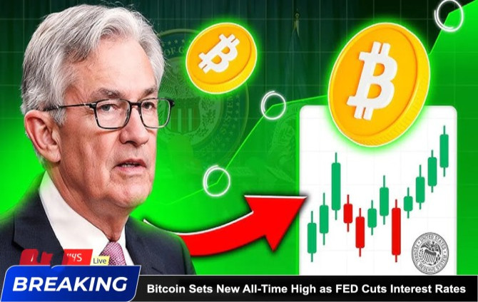 Bitcoin Sets New All-Time High as FED Cuts Interest Rates